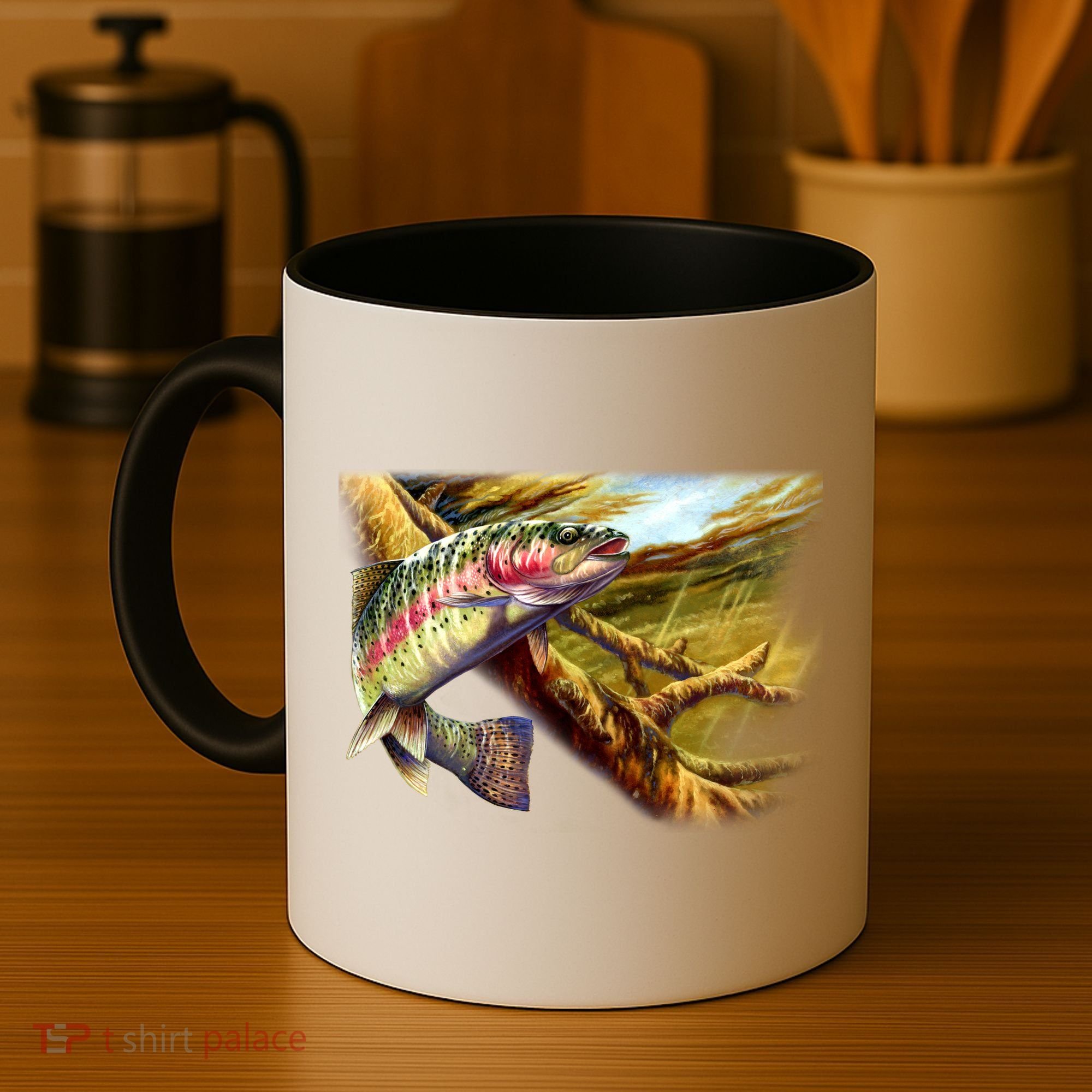 Rainbow Trout Fishing Coffee Mug