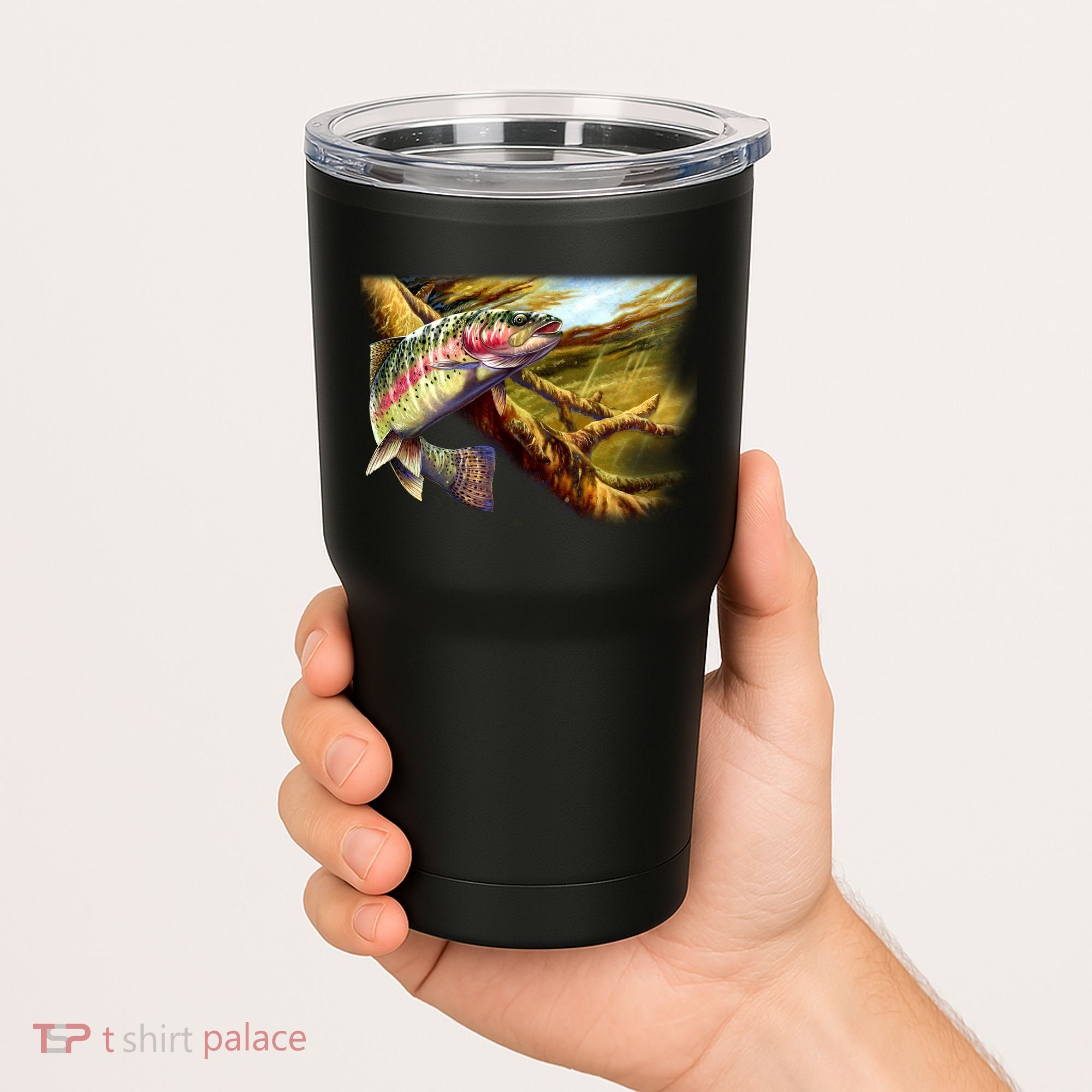 Rainbow Trout Fishing Tumbler