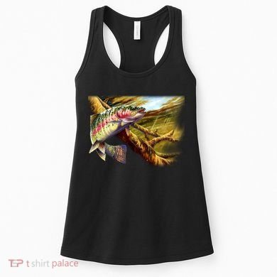 Rainbow Trout Fishing Women's Tank Top