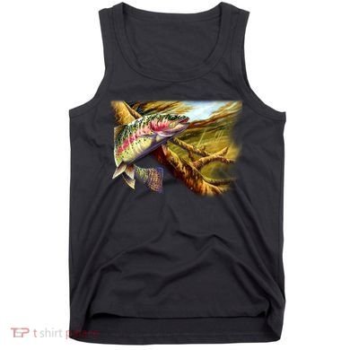 Rainbow Trout Fishing Tank Top