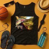 Rainbow Trout Fishing Tank Top thumb 4