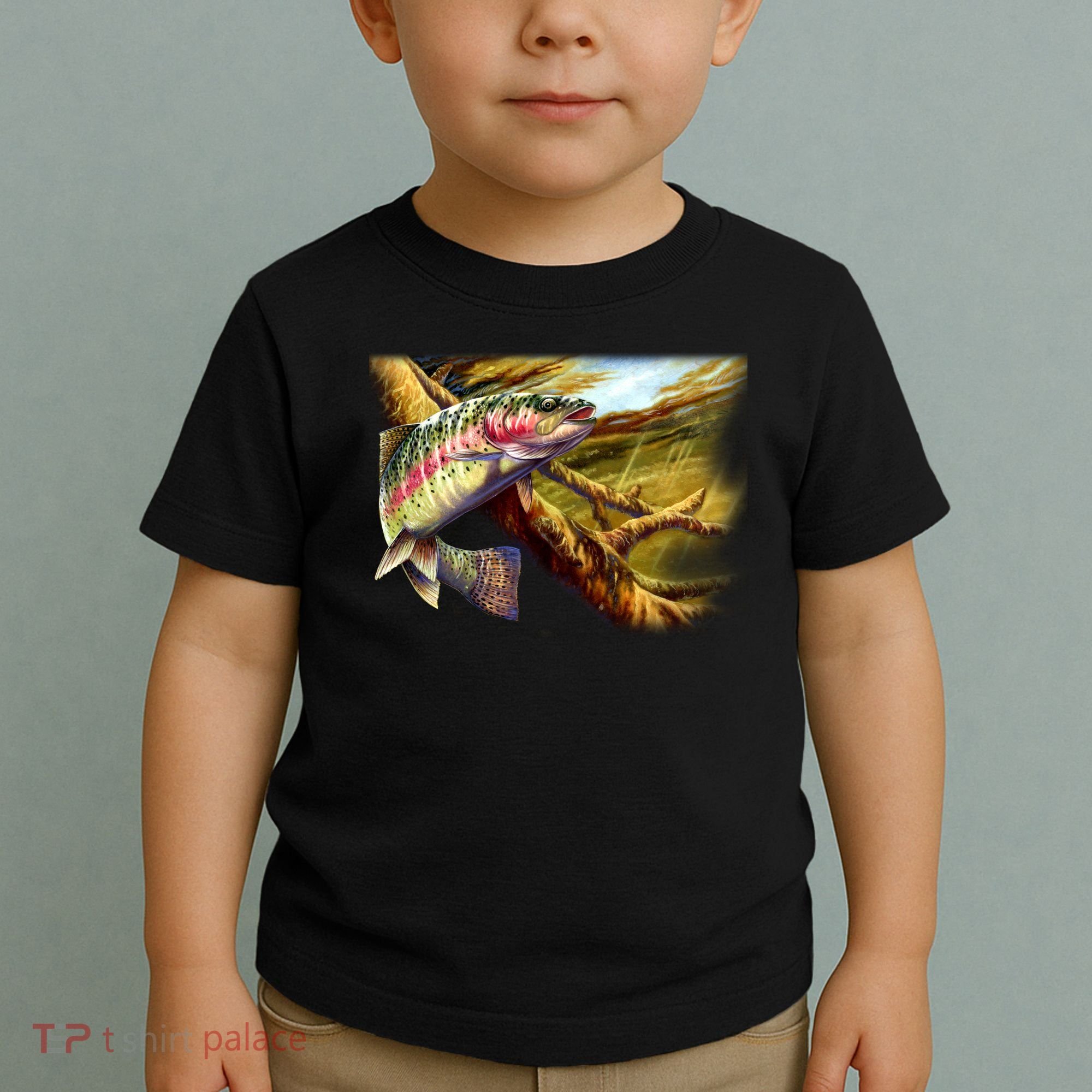 Rainbow Trout Fishing Toddler T-Shirt