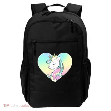 Rainbow Unicorn Heart Backpack
