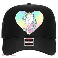 Rainbow Unicorn Heart Hat thumb 0
