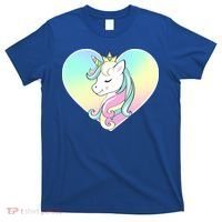 Rainbow Unicorn Heart T-Shirt thumb 0