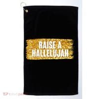 Raise A Hallelujah Golf Towel thumb 0