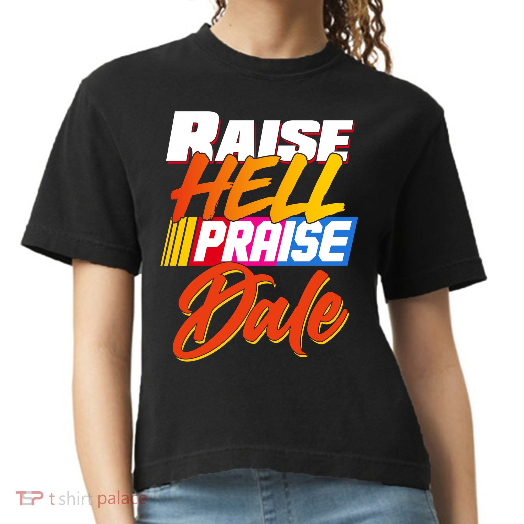 Raise Hell Praise Dale Comfort Colors Boxy T-Shirt