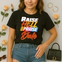 Raise Hell Praise Dale Comfort Colors Boxy T-Shirt thumb 2