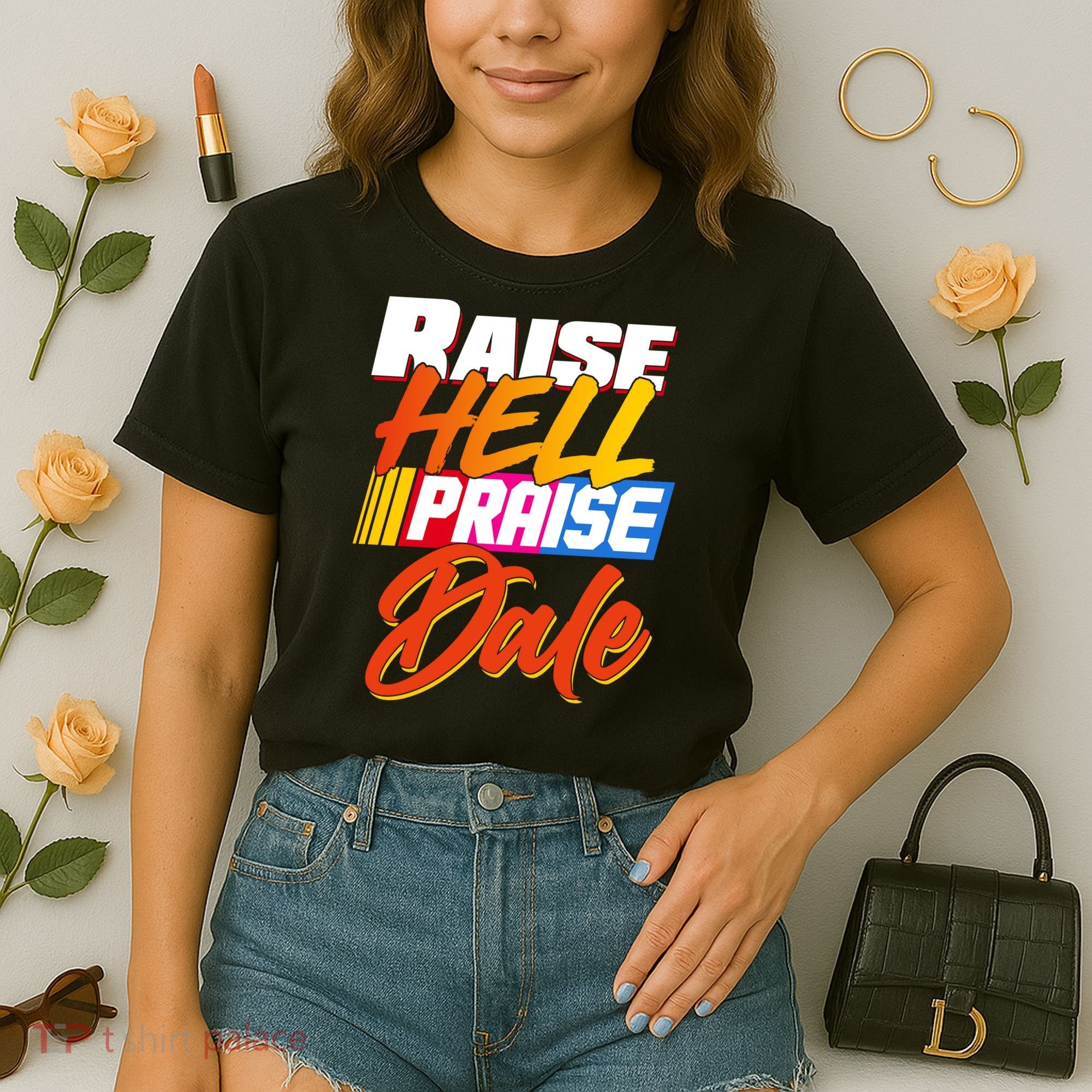 Raise Hell Praise Dale Comfort Colors Boxy T-Shirt