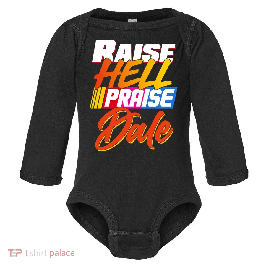 Raise Hell Praise Dale Baby Long Sleeve Bodysuit