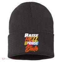 Raise Hell Praise Dale Sustainable Knit Beanie thumb 0