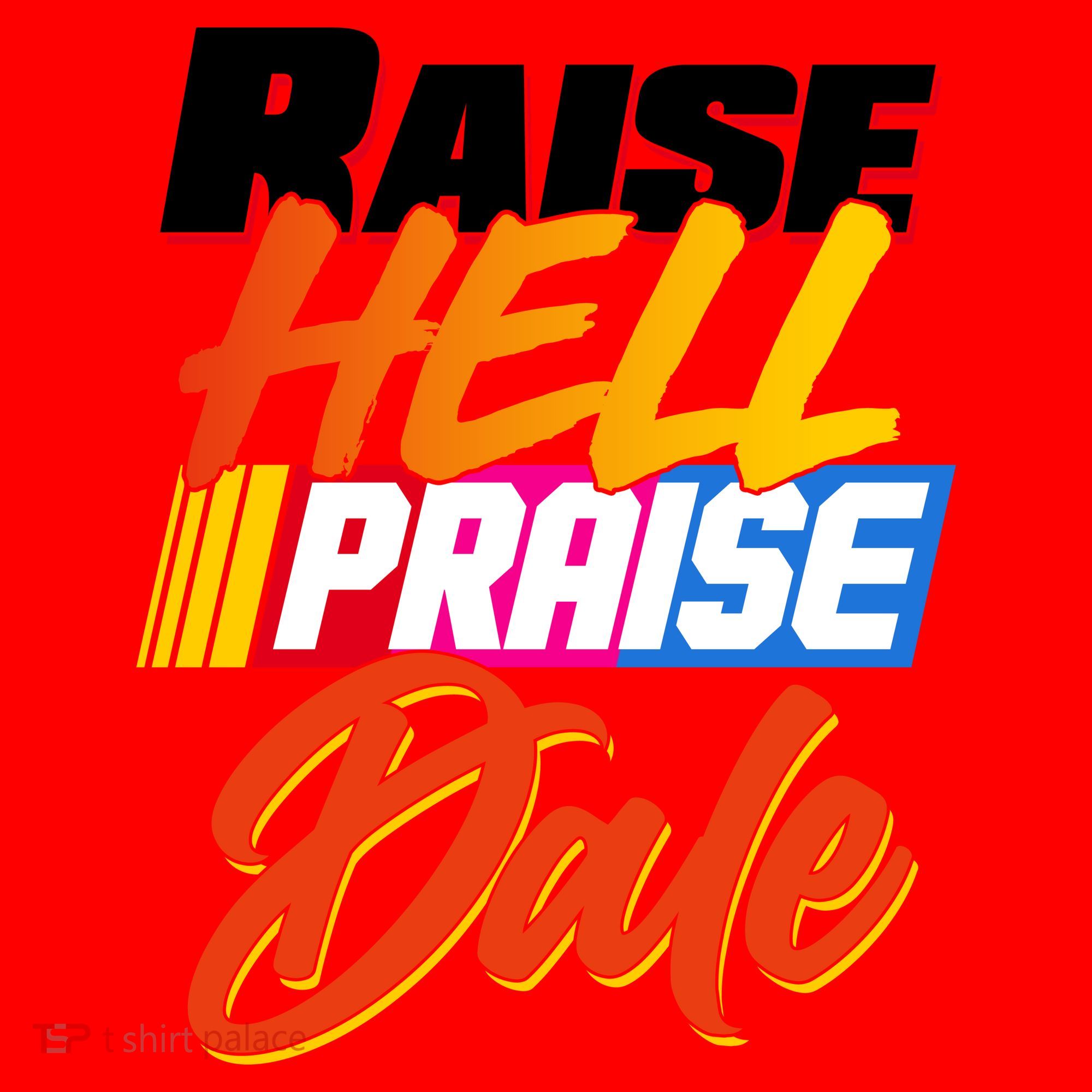 Raise Hell Praise Dale Santa Hat