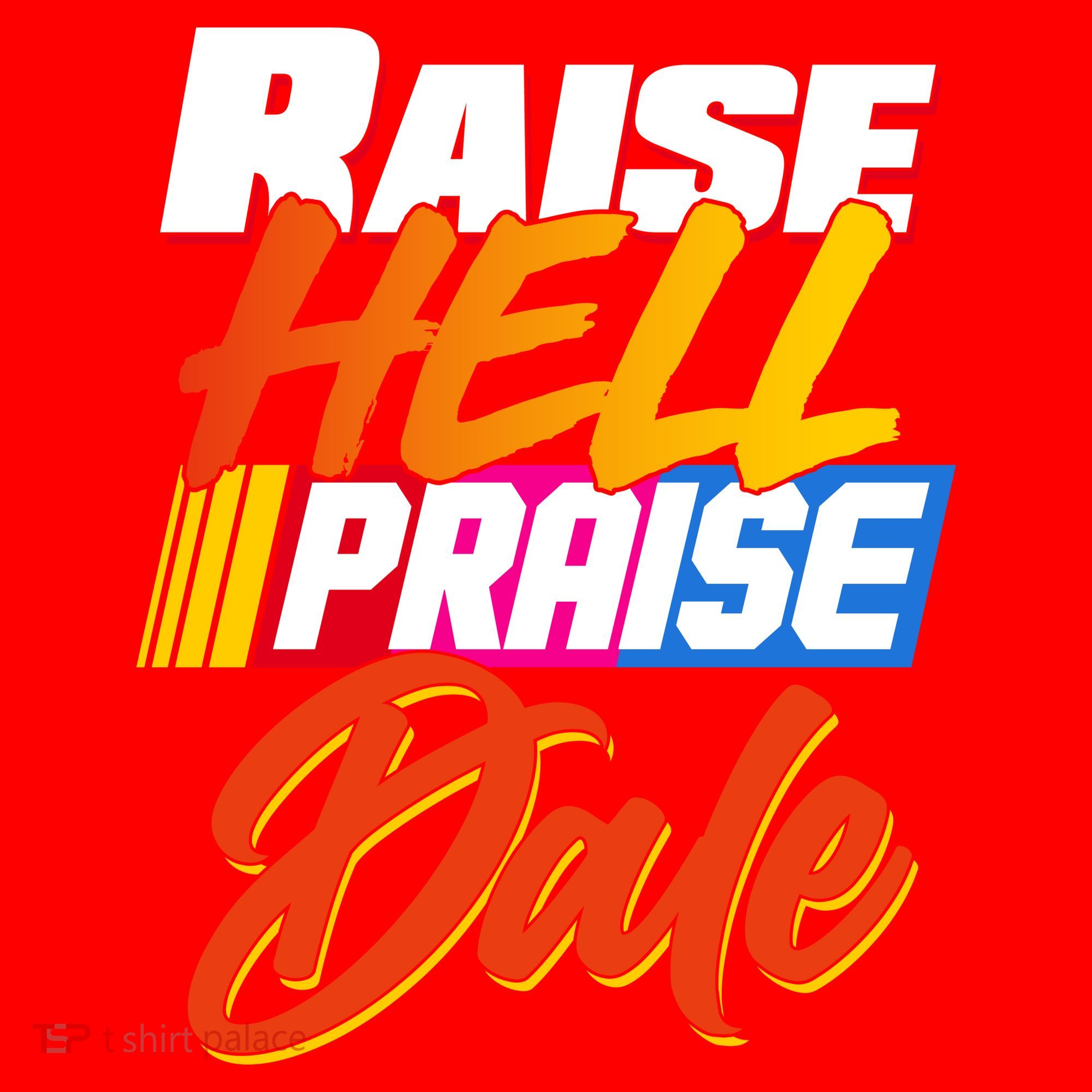 Raise Hell Praise Dale Santa Hat