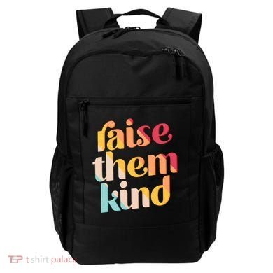 Raise Them Kind Vintage Style Colors Backpack