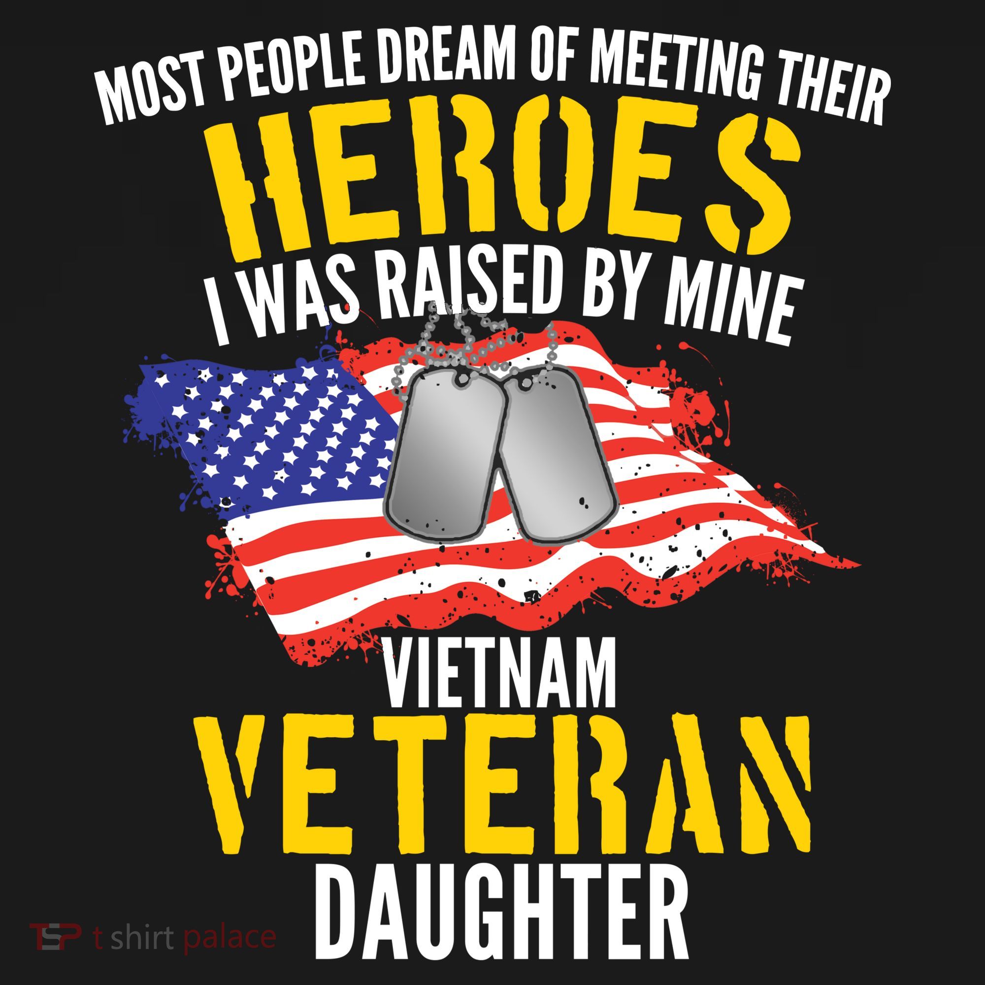 Raised By My Hero Proud Vietnam Veterans Daughter Women's Tank Top