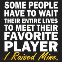 Raised My Favorite Player Tumbler thumb 3