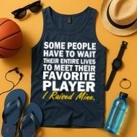 Raised My Favorite Player Tank Top thumb 4