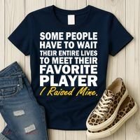 Raised My Favorite Player Women's T-Shirt thumb 3