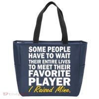 Raised My Favorite Player Tote Bag thumb 0
