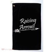 Raising Arrows Christian Psalm 127:3-5 Golf Towel thumb 0