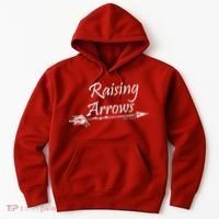 Raising Arrows Christian Psalm 127:3-5 Hoodie thumb 0