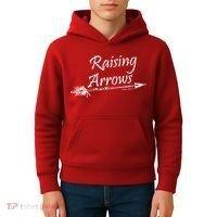Raising Arrows Christian Psalm 127:3-5 Kids Hoodie thumb 4