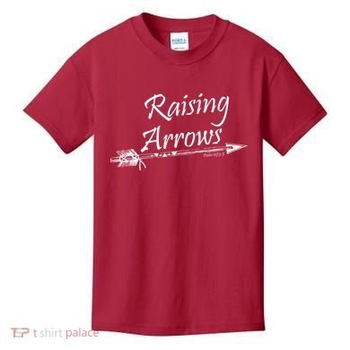 Raising Arrows Christian Psalm 127:3-5 Kids T-Shirt