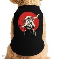 Retro Ancient Japan Samurai Warrior Tokyo Samurai Katana Doggie Tank thumb 0