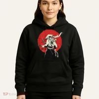 Retro Ancient Japan Samurai Warrior Tokyo Samurai Katana Hoodie thumb 5