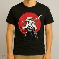 Retro Ancient Japan Samurai Warrior Tokyo Samurai Katana T-Shirt thumb 3