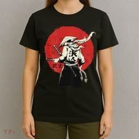 Retro Ancient Japan Samurai Warrior Tokyo Samurai Katana T-Shirt thumb 4