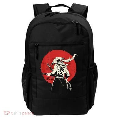 Retro Ancient Japan Samurai Warrior Tokyo Samurai Katana Backpack
