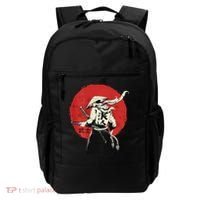 Retro Ancient Japan Samurai Warrior Tokyo Samurai Katana Backpack thumb 0