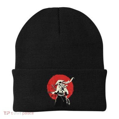 Retro Ancient Japan Samurai Warrior Tokyo Samurai Katana Beanie