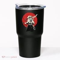Retro Ancient Japan Samurai Warrior Tokyo Samurai Katana Tumbler thumb 0