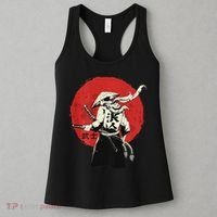 Retro Ancient Japan Samurai Warrior Tokyo Samurai Katana Women's Tank Top thumb 3