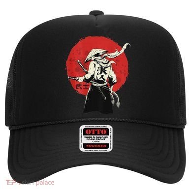 Retro Ancient Japan Samurai Warrior Tokyo Samurai Katana Hat