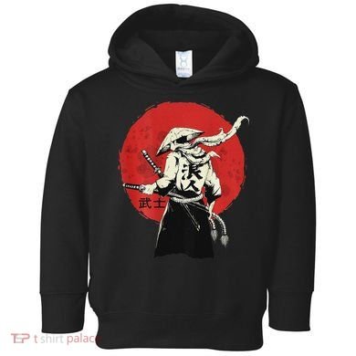 Retro Ancient Japan Samurai Warrior Tokyo Samurai Katana Toddler Hoodie