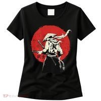 Retro Ancient Japan Samurai Warrior Tokyo Samurai Katana Women's T-Shirt thumb 0