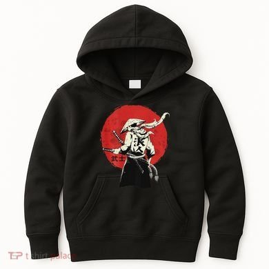 Retro Ancient Japan Samurai Warrior Tokyo Samurai Katana Kids Hoodie