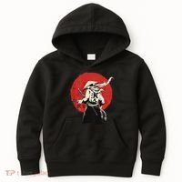 Retro Ancient Japan Samurai Warrior Tokyo Samurai Katana Kids Hoodie thumb 0