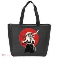 Retro Ancient Japan Samurai Warrior Tokyo Samurai Katana Tote Bag thumb 0