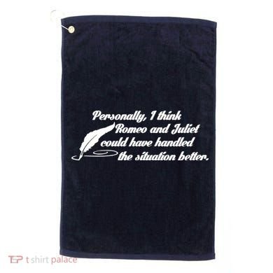 Romeo And Juliet Golf Towel