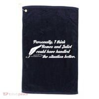 Romeo And Juliet Golf Towel thumb 0