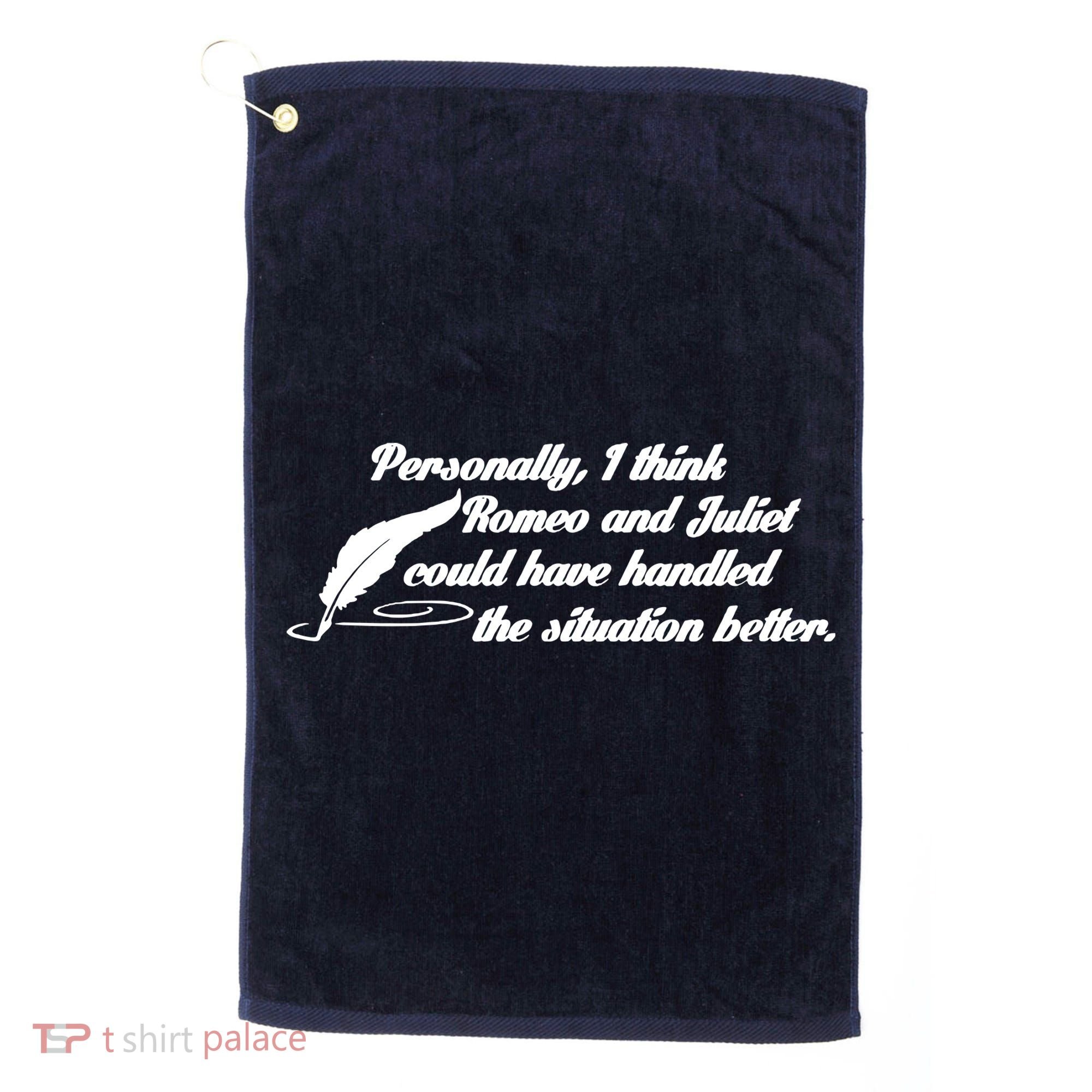 Romeo And Juliet Golf Towel