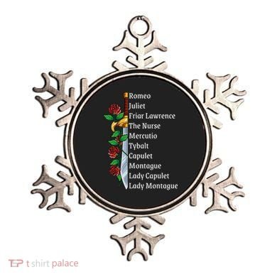 Romeo And Juliet William Shakespeare Gift Ornament
