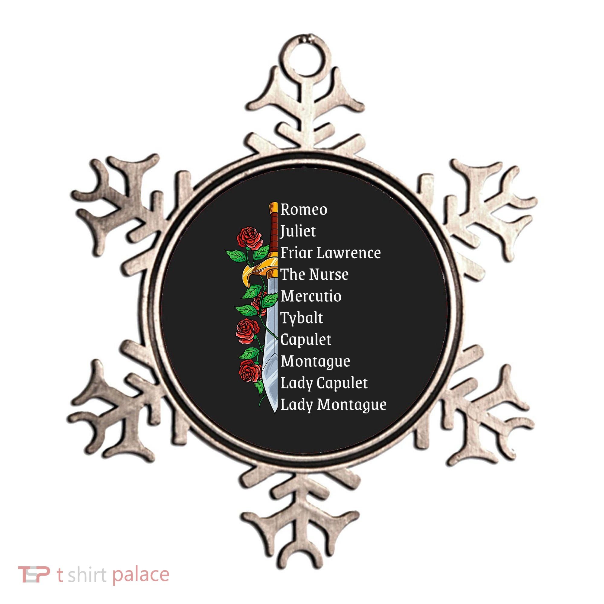 Romeo And Juliet William Shakespeare Gift Ornament