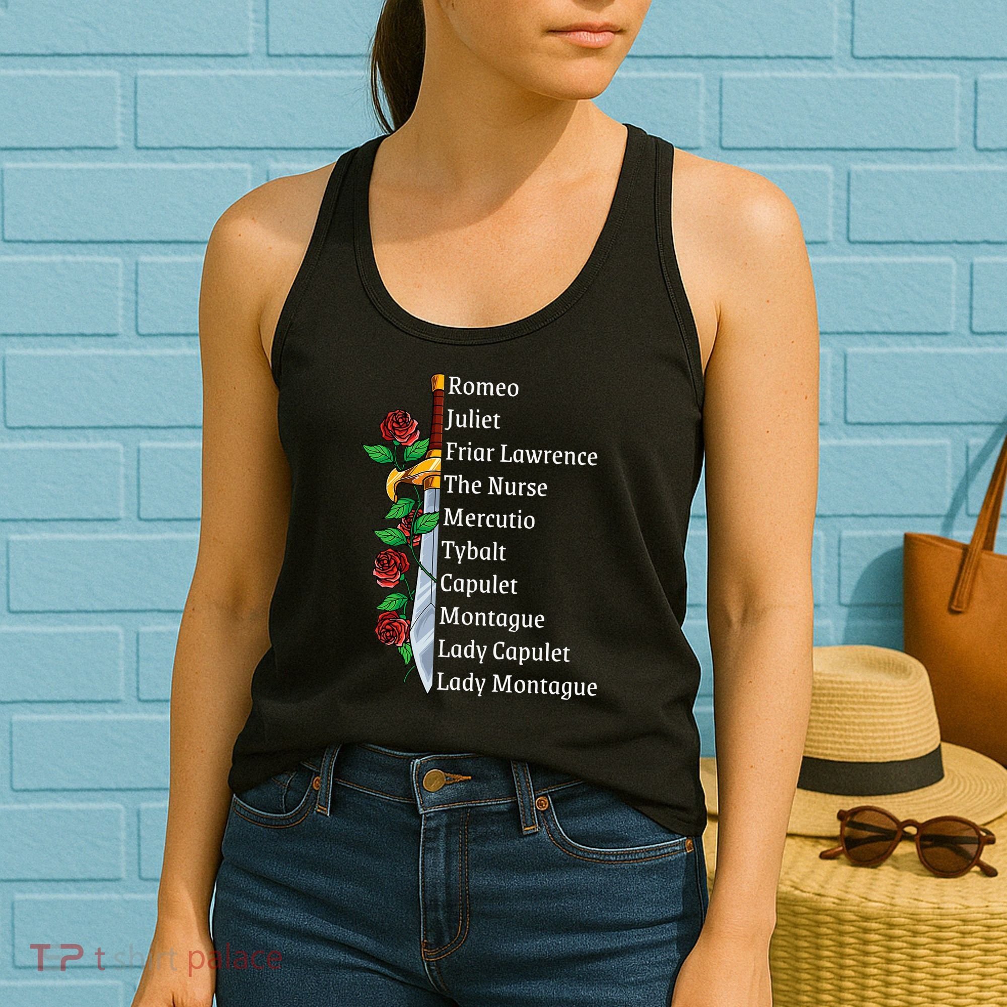 Romeo And Juliet William Shakespeare Gift Women's Tank Top