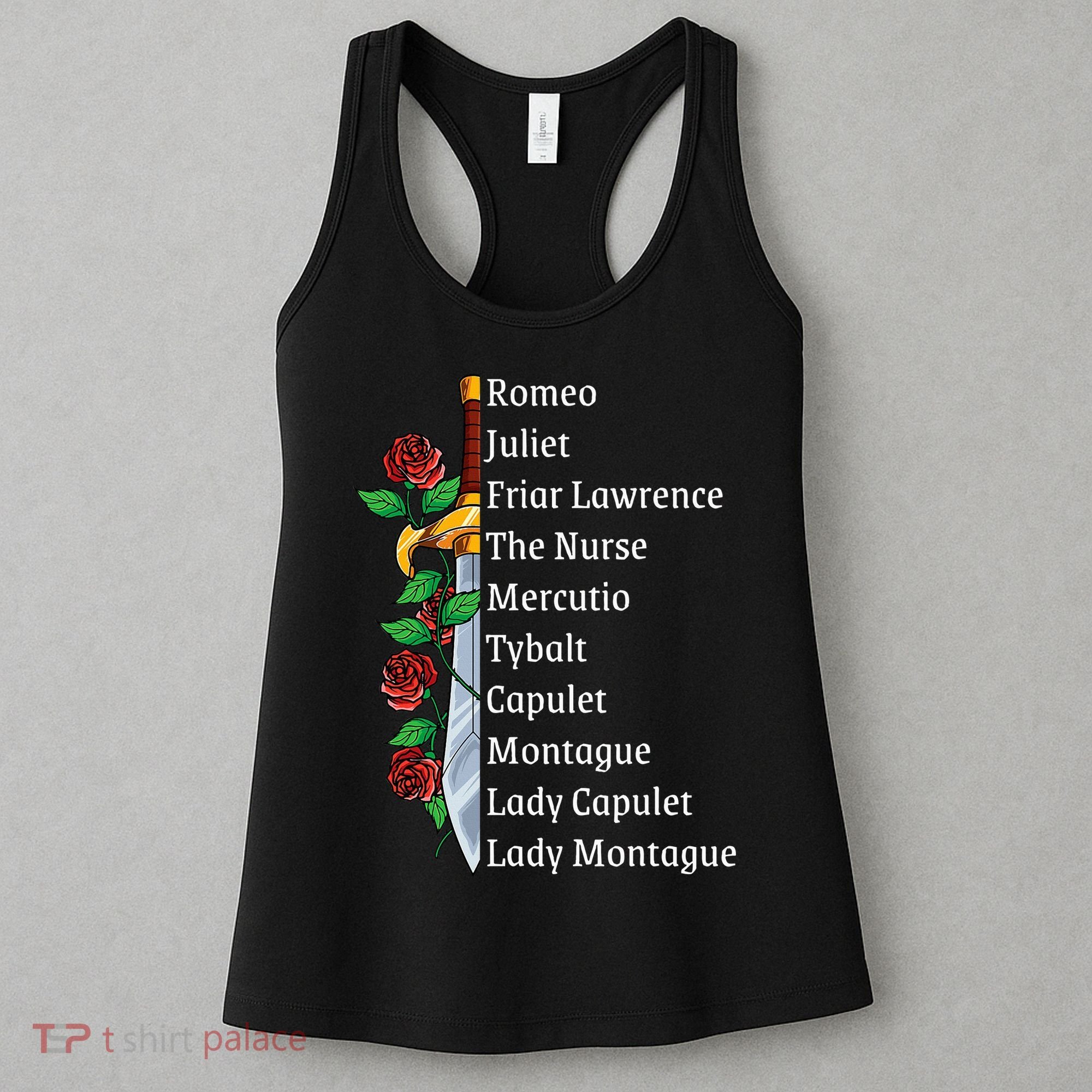 Romeo And Juliet William Shakespeare Gift Women's Tank Top