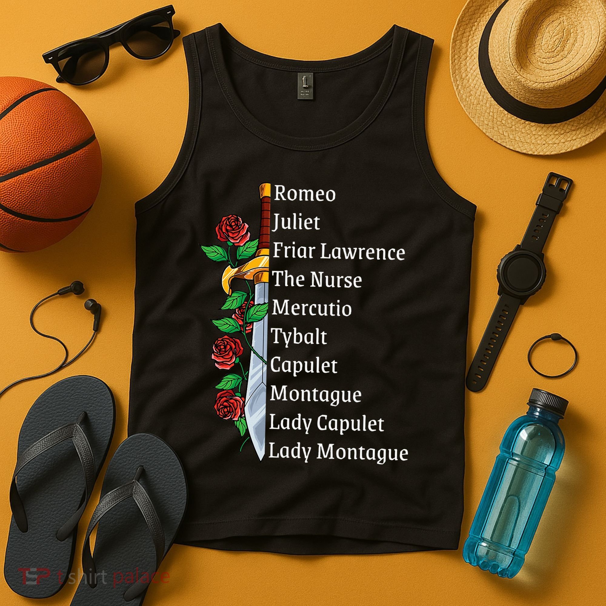 Romeo And Juliet William Shakespeare Gift Tank Top